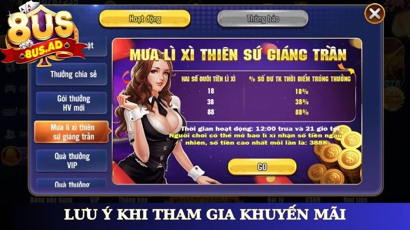 Lưu ý khi tham gia khuyến mãi